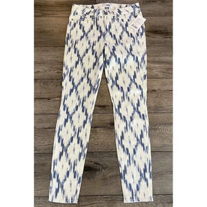 NWT Paige Verdugo Ultra Skinny Jeans Pants Cream Blue Size 29 New